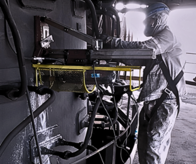 Furo em Carcaça de Alto-forno